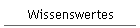 Wissenswertes